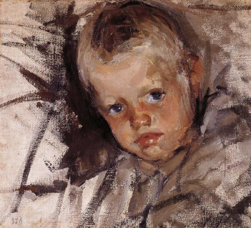 Nikolay Fechin Portrait of baby china oil painting image